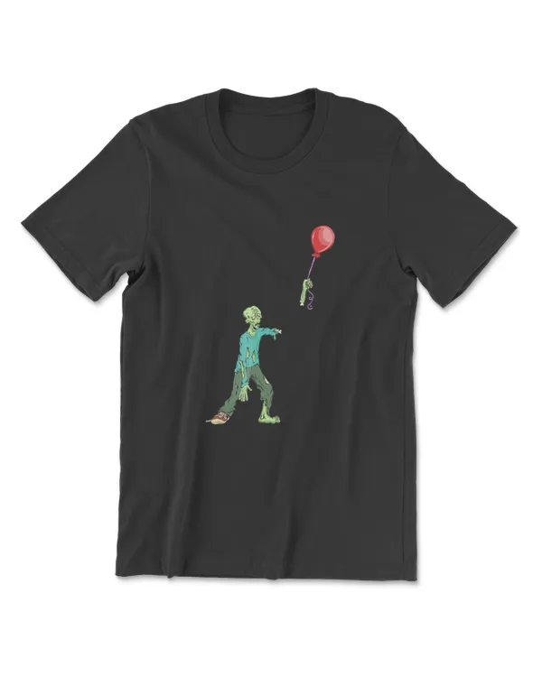 Zombie Birthday Balloon Shirt - Funny Zombie Shirts