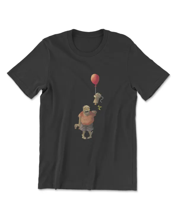 Zombie Birthday Party Shirt Funny Balloon Halloween Costume T-Shirt