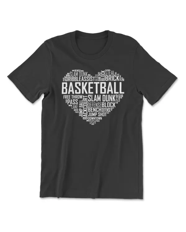 Basketball Love BasketballPlayer Heart 405 basket