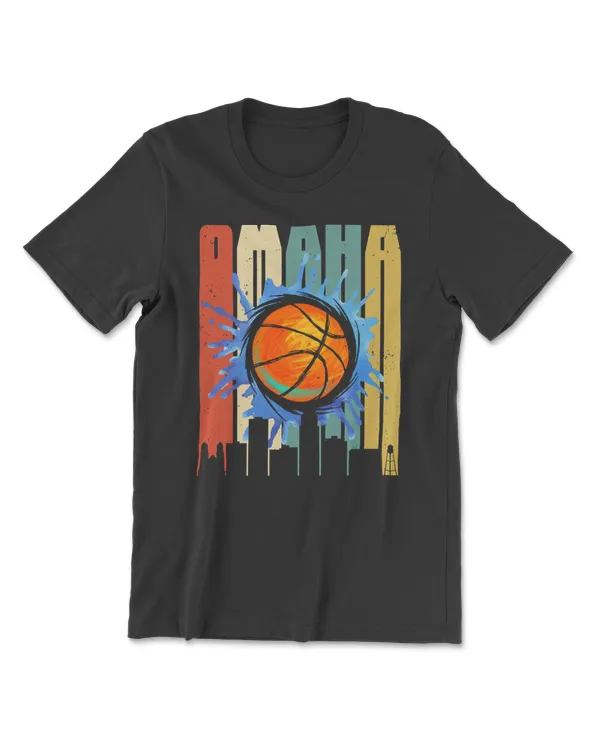 Basketball Vintage Omaha Basketball 212 basket