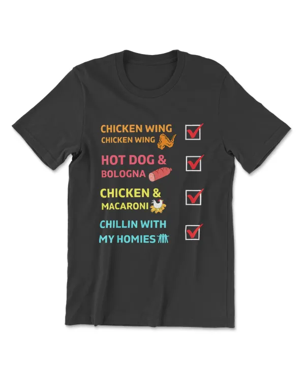 Kids Chicken Wing Chicken Wing Hot Dog And Bologna Toddler