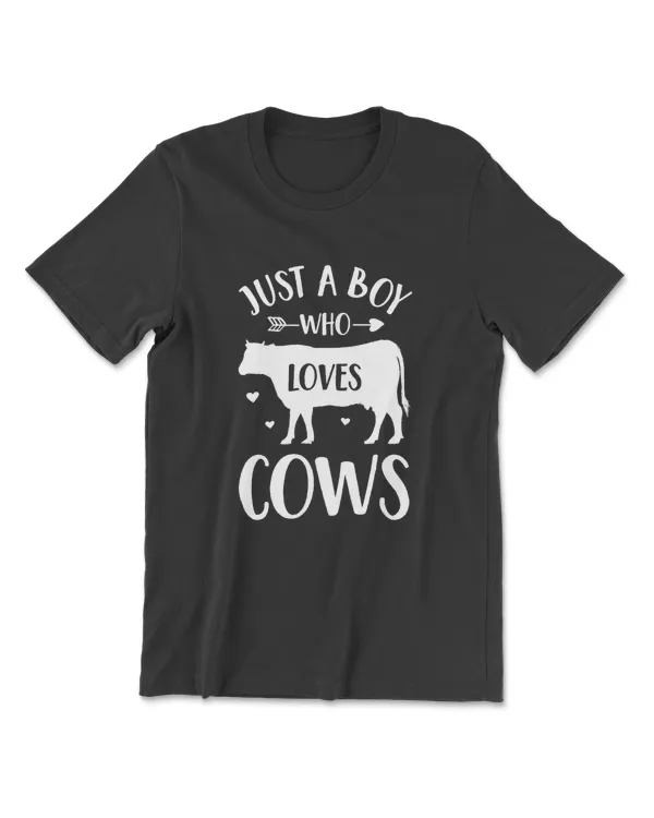 Just A Boy Who Loves Cows   Cow Lover