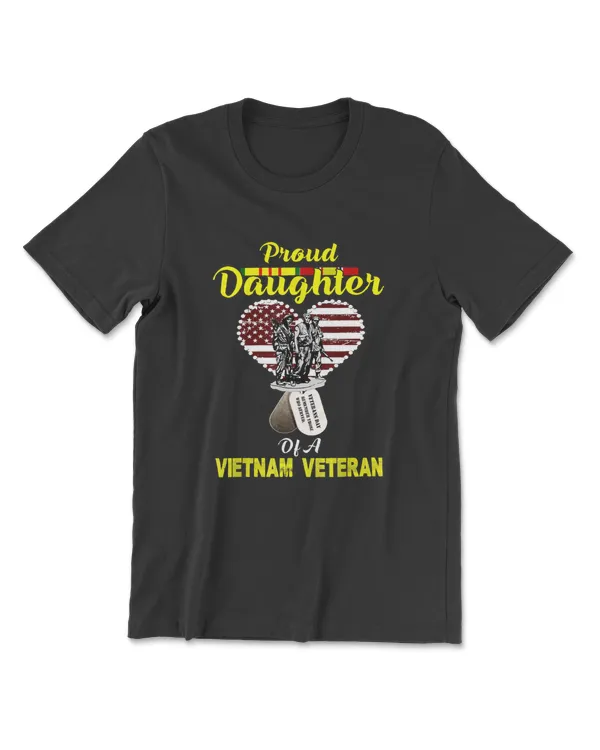 Proud Daughter Of A Vietnam Veteran T   Veterans Day