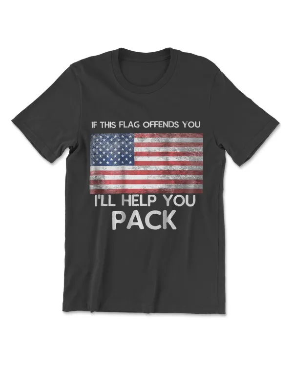 If This Flag Offends You  - Design Is On Back
