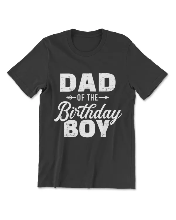 Dad Of The Birthday Boy Matching Family Party T-Shirt