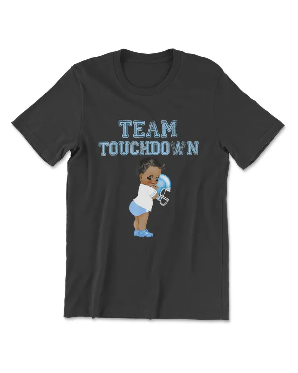 Team Touchdown Boy Shirt Gender Reveal Baby Shower Tutu Gift