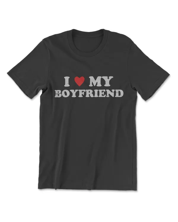 I Love My Boyfriend Light T-Shirt