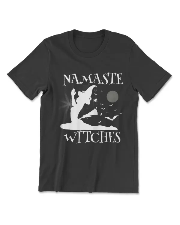 Namaste Witches TShirt  Halloween Yoga Shirts T-Shirt