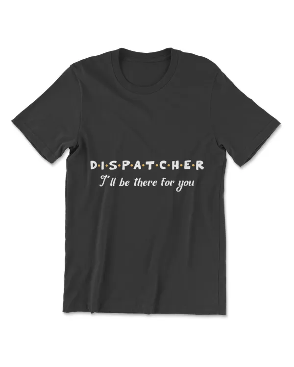 Funny Dispatcher - 911 Emergency Operator Thin Yellow Line T-Shirt