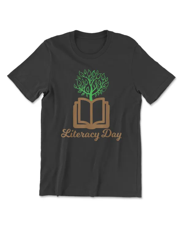 Cool Readers Gift Literacy Day Lecturer Book Growing T-Shirt