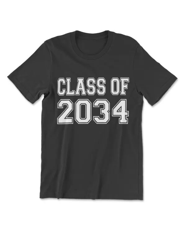Class Of 2034 Grow With Me Shirt T-Shirt