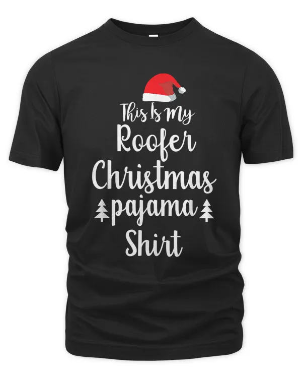 Christmas Gift For Roofer Family Matching Xmas T-Shirt