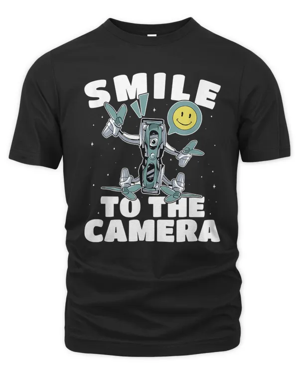 Aerial Photography Smile To The Camera Drone Photographer T-Shirt