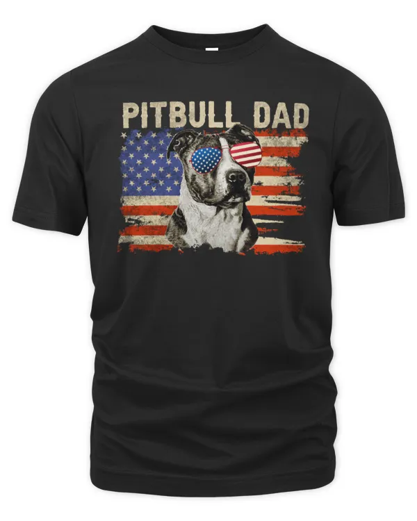 Dog Pitbull Dad Cool 204 paws