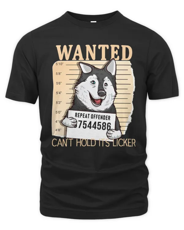 Dog Wanted Cant Hold Its Licker Funny Husky 78 paws
