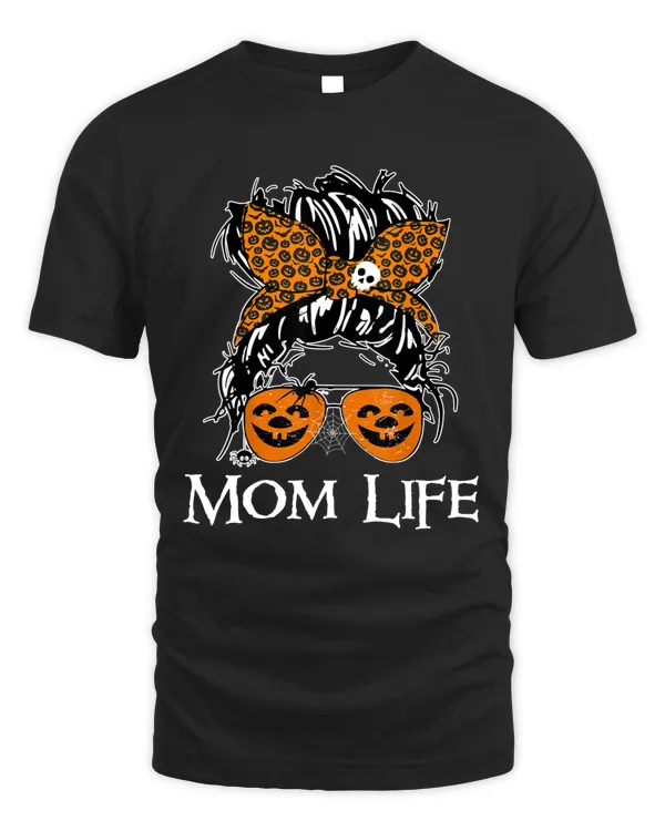 Mom Life Funny Mom Gift Halloween Skeleton Skull Womens