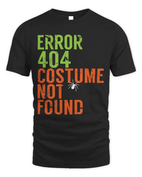 error 404 costume not found funny computer it geek halloween
