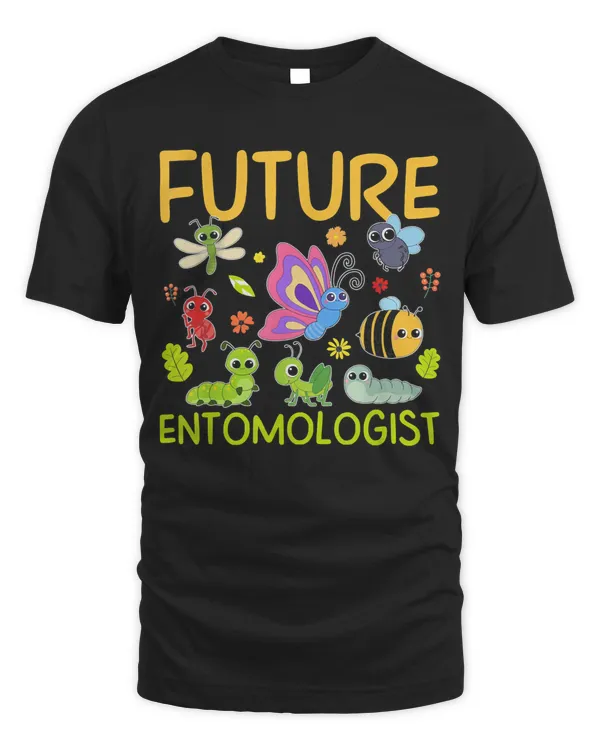 Future Entomologist Insects And Bug Lovers T-Shirt