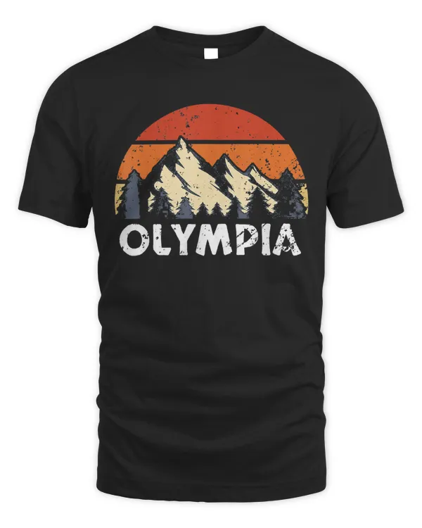 Ancient Greece Olympia Greek Mythology Grecian Mountains T-Shirt