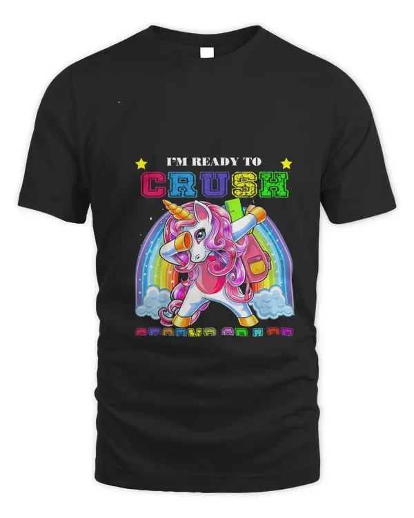 I'm Ready To Crush Second Grade Unicorn Back To School T-Shirt