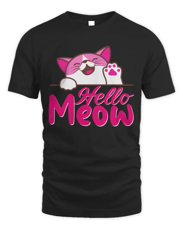 Cat lover Hello meow