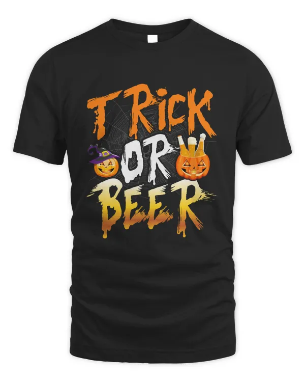Trick or beer Funny halloween costume for men