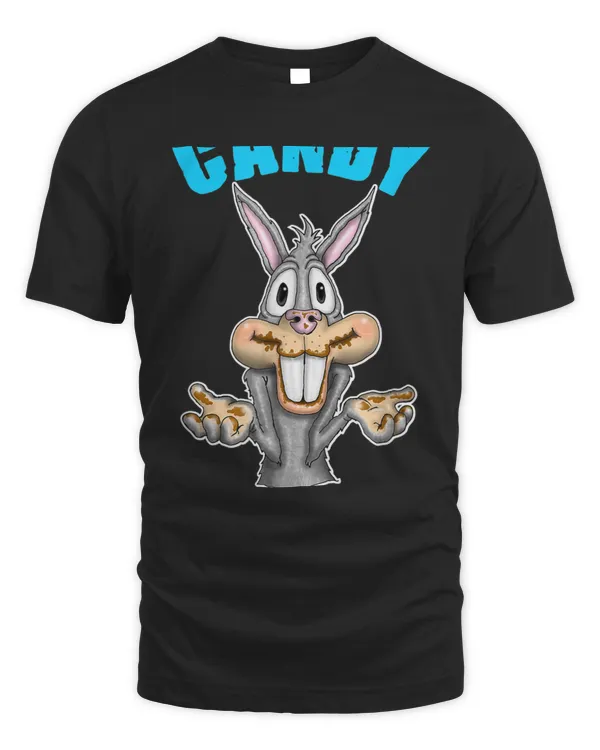 Bunny Better Have My Candy Funny Easter Bunny Design T-Shirt