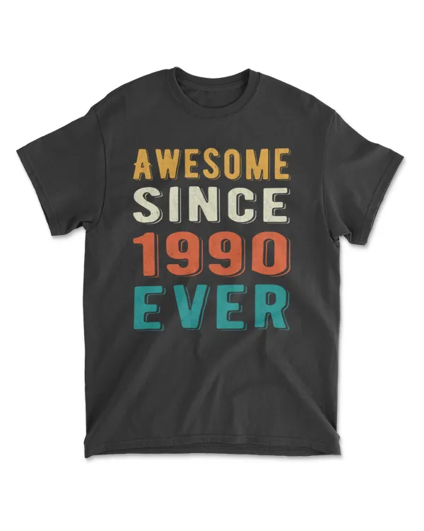 Awesome since 1990 ever Retro style 31th bifthday gift