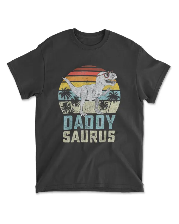 Daddysaurus T Rex Dinosaur Daddy Saurus Family Matching, Father day, Funny Daddy Birthday Gift