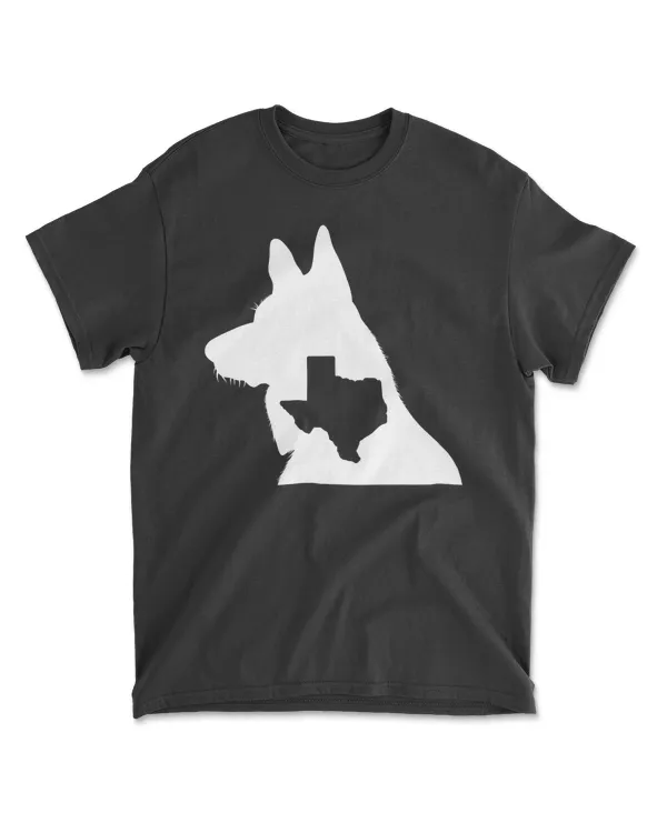 I love my German Shepherd in Texas T-Shirt