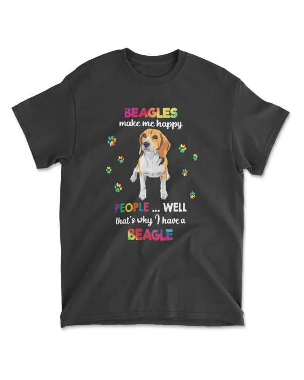 Beagles make make happy