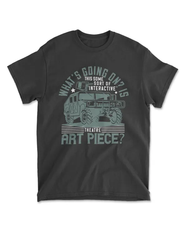 What's Going On Is This Some Sort Of Interactive Theatre Art Piece Hot Rod T-Shirt