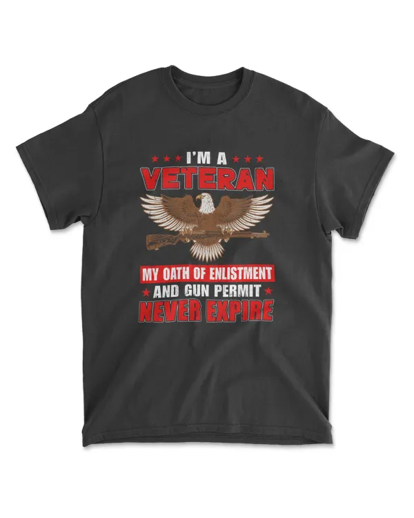 I'm a veteran my oath of enlistment and gun permit never expire