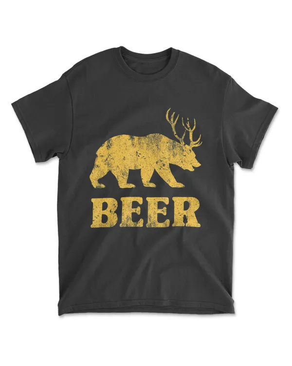Bear+Deer=Beer Funny