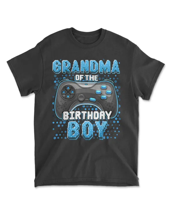 Grandma of the Birthday Boy Matching Video Game Birthday