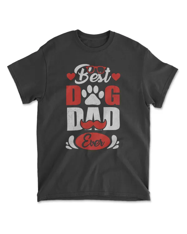 Best Dog Dad Ever Fathers