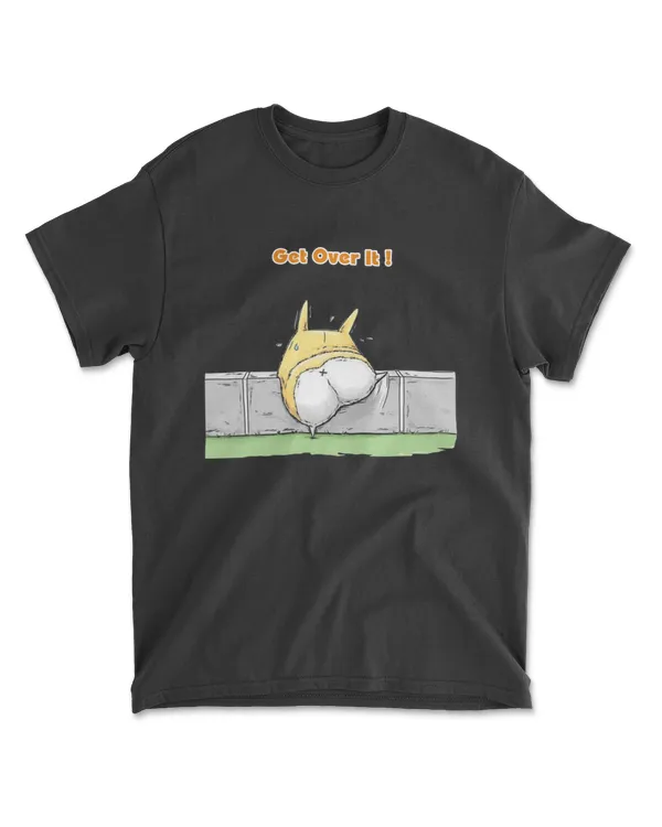 get over it with welsh corgi dog