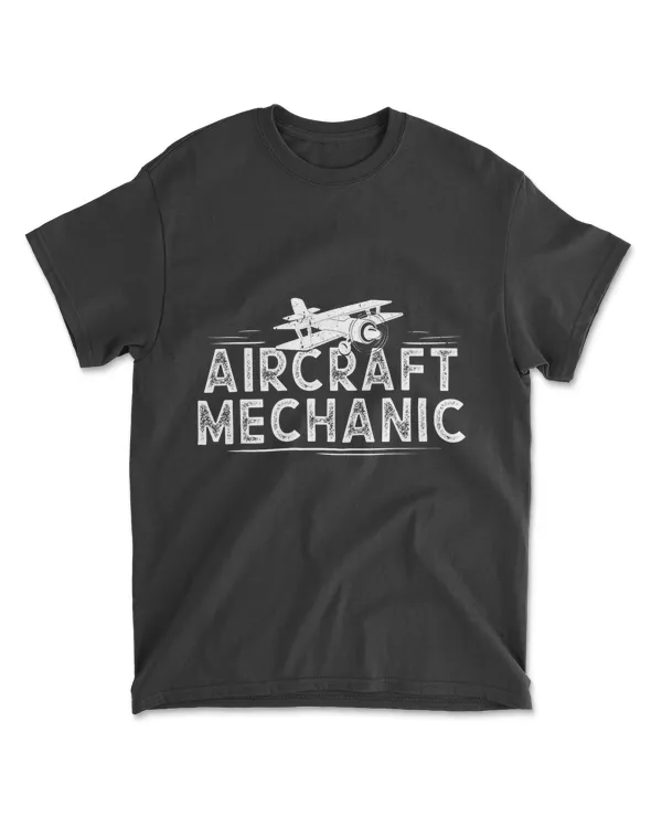 Aircraft Mechanic - Airplane Mechanic Aviation Outfit Gift T-Shirt