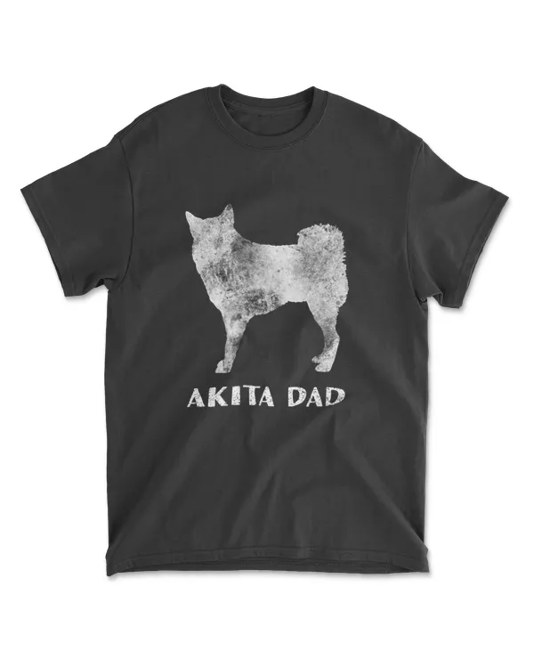 Akita Dad Design T-Shirt