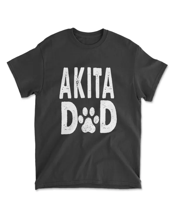 Akita DAD Dog Owner Gift T-Shirt