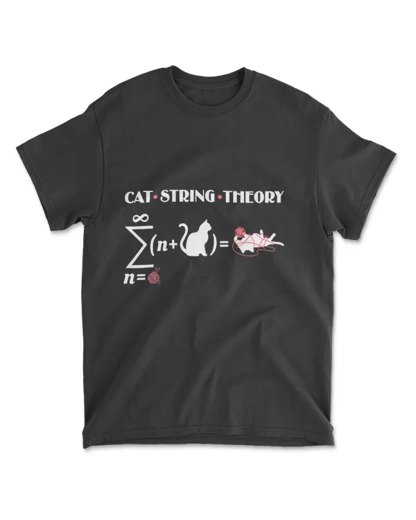Cat String Theory Sarcastic Science