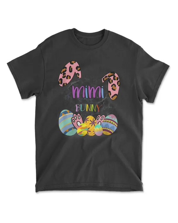 Mimi Bunny Happy Easter Day Grandma T-Shirt