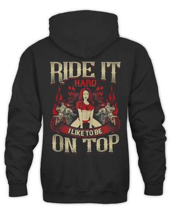 Ride It Hard Like It Top Motorcycle Sexy Biker Chck Tank Top