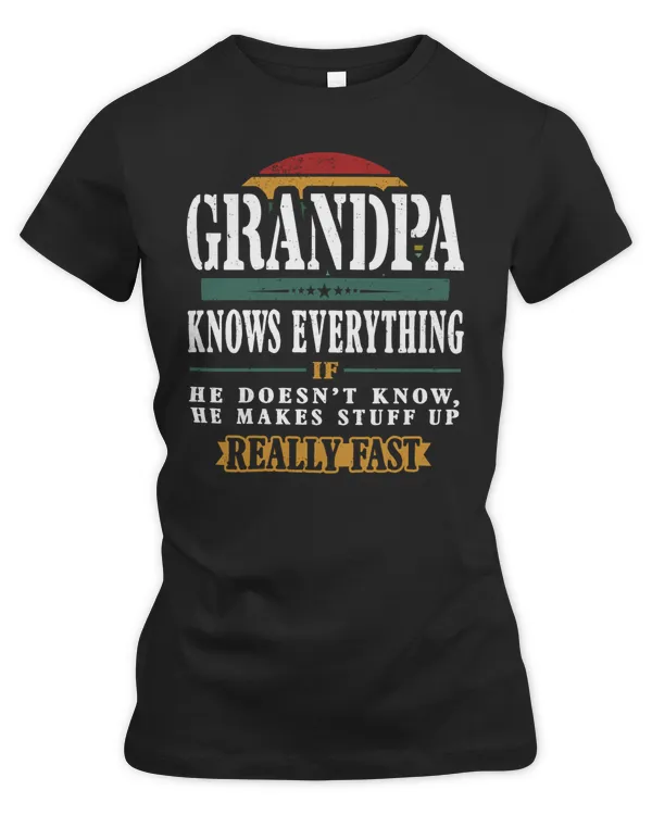 Grandpa knows everything Sun vintage