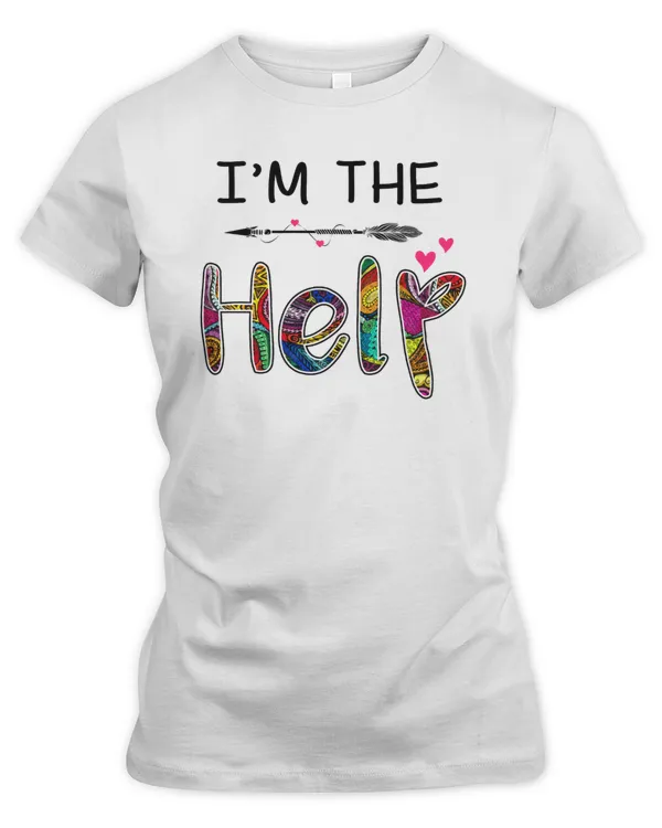 I'm the help bestie floral