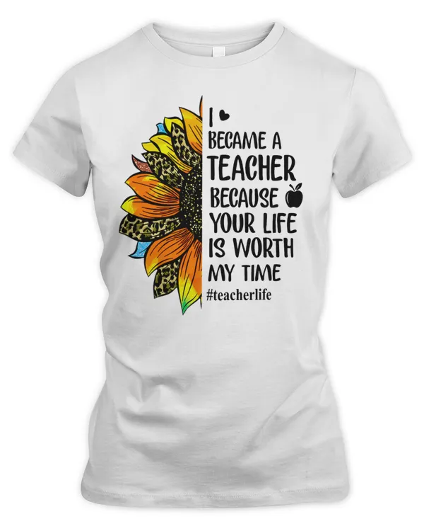 sunflower- i BECAME A TEACHER