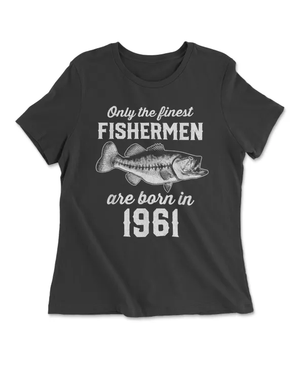 Gift for 60 Year Old Fishing Fisherman 1961 60th Birthday