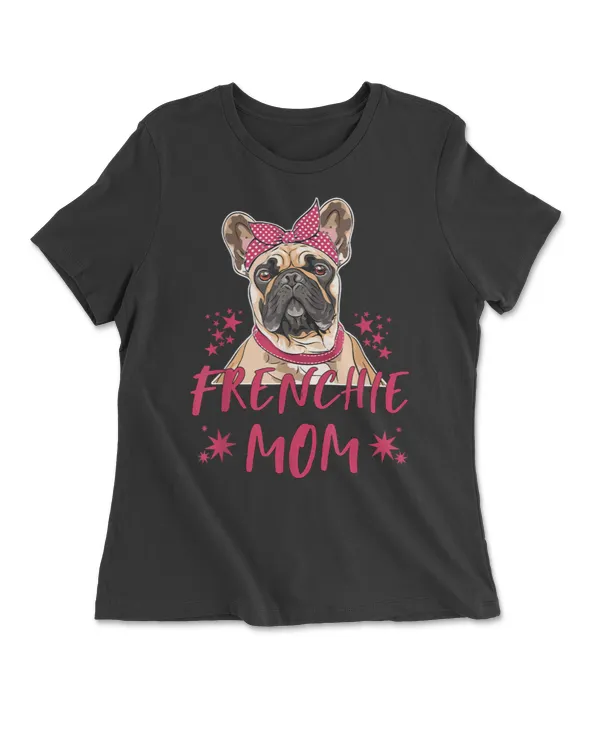 Frenchie Mom French Bulldog Funny T Shirt