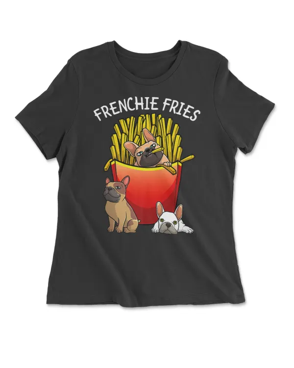 Funny Frenchie Fries French Bulldog Lover Men Women Kids Premium T Shirt