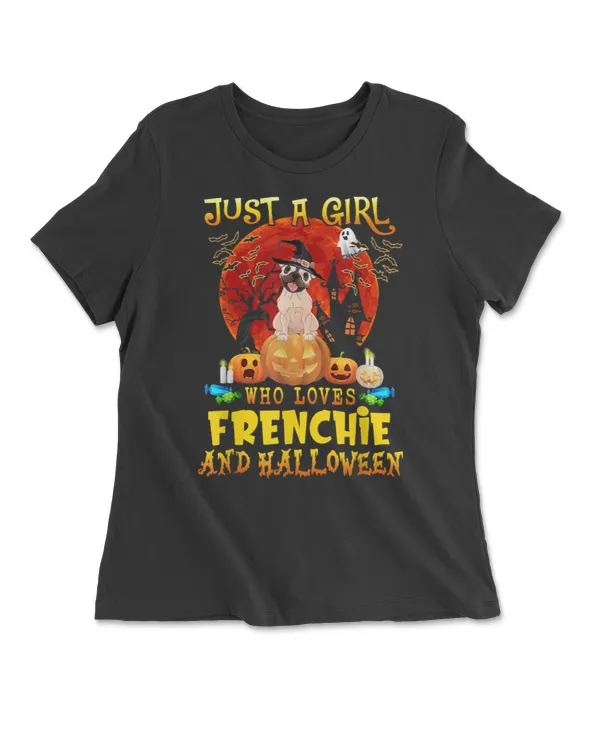 Who Loves Frenchie And Bulldog Halloween T Shirt